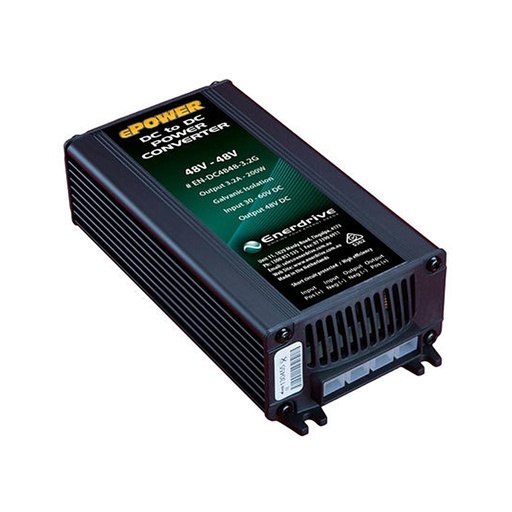 [EN-DC2448-3.2G] Enerdrive 24V-48V 200 Glv Iso DC-DC Converter