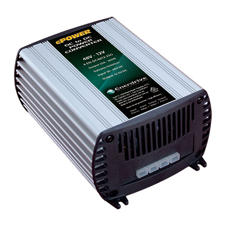 [EN-DC4812-25G] Enerdrive 48V-12V/25A Glv Iso DC-DC Converter