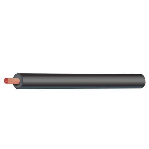 [C1B] Tycab 1mm² Single Tinned Black Cable
