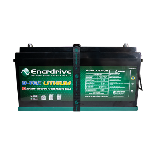 [EPL-200BT-12V-G2] Enerdrive B-TEC 12V 200Ah LiFePO4 Battery G2