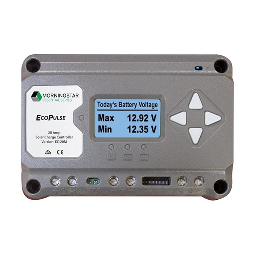 [SR-EC20M] Morningstar EcoPulse PWM 20Amp with Meter